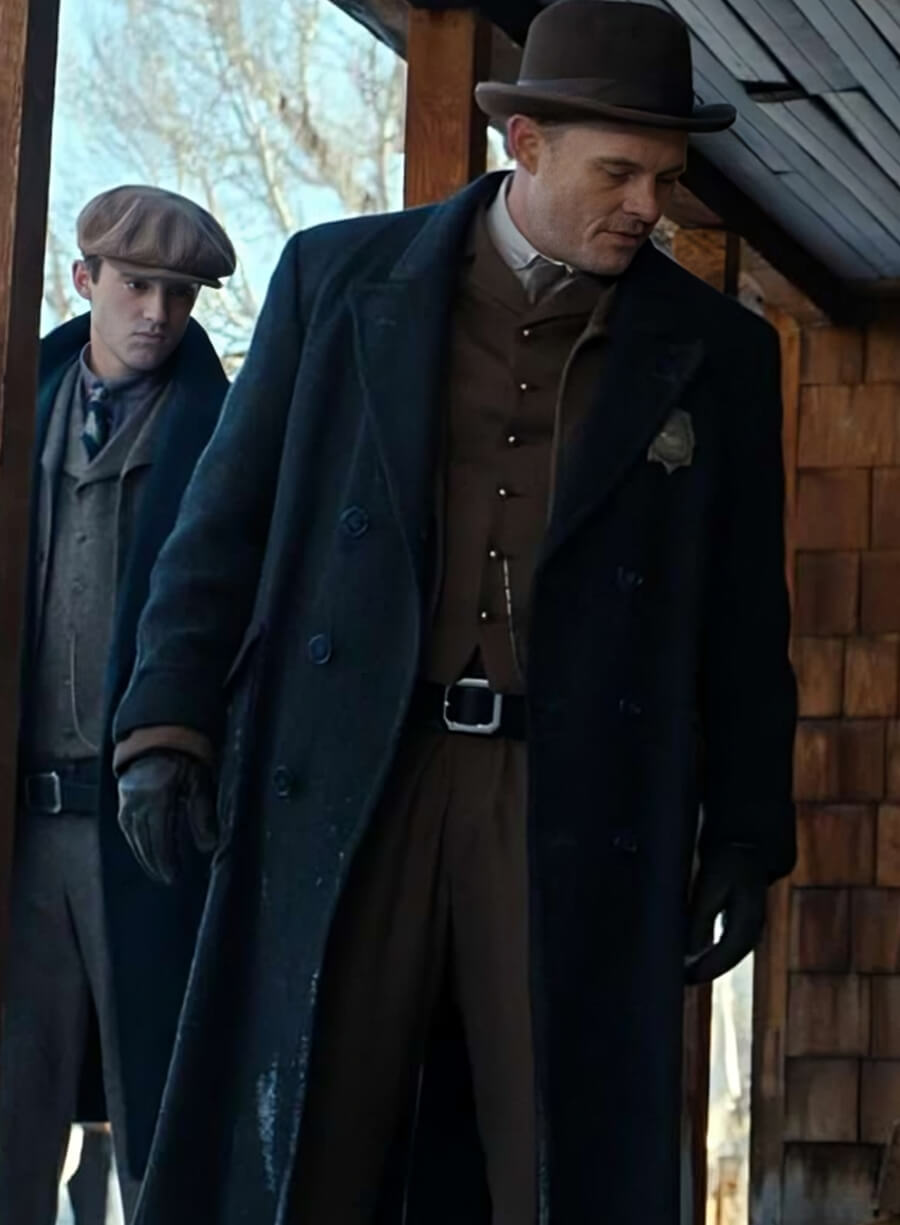 1923 S02 Tyler Bryan Blue Trench Coat