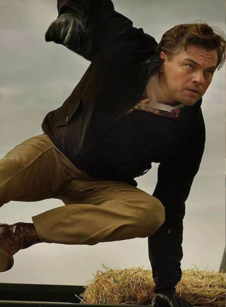 Leonardo DiCaprio Once Upon a Time in Hollywood Cotton Jacket