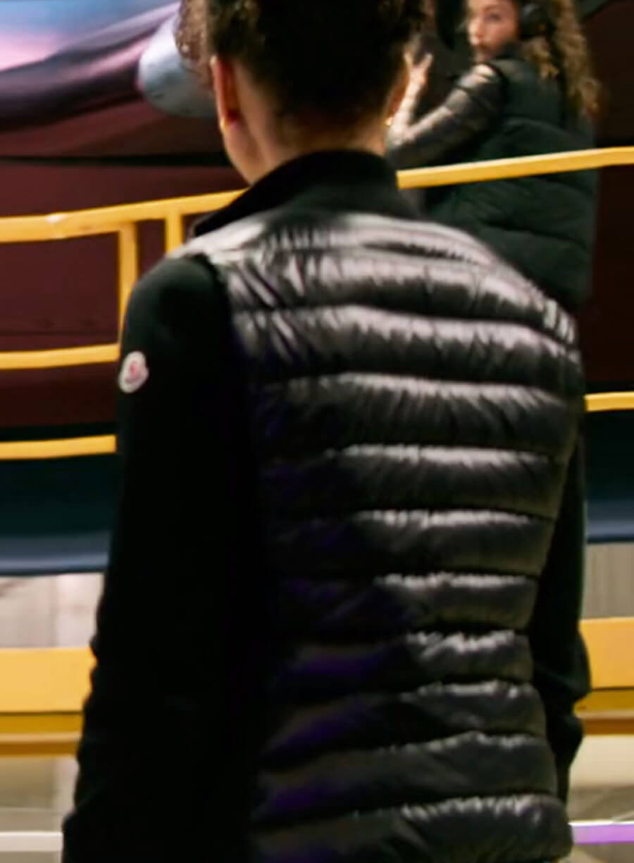 Gugu Mbatha-Raw Puffer Vest