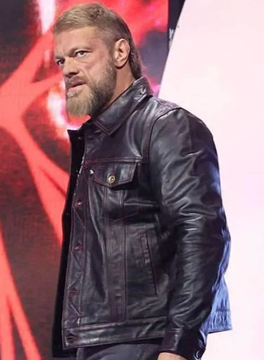 Adam Copeland AEW Collision 2025 Leather Jacket