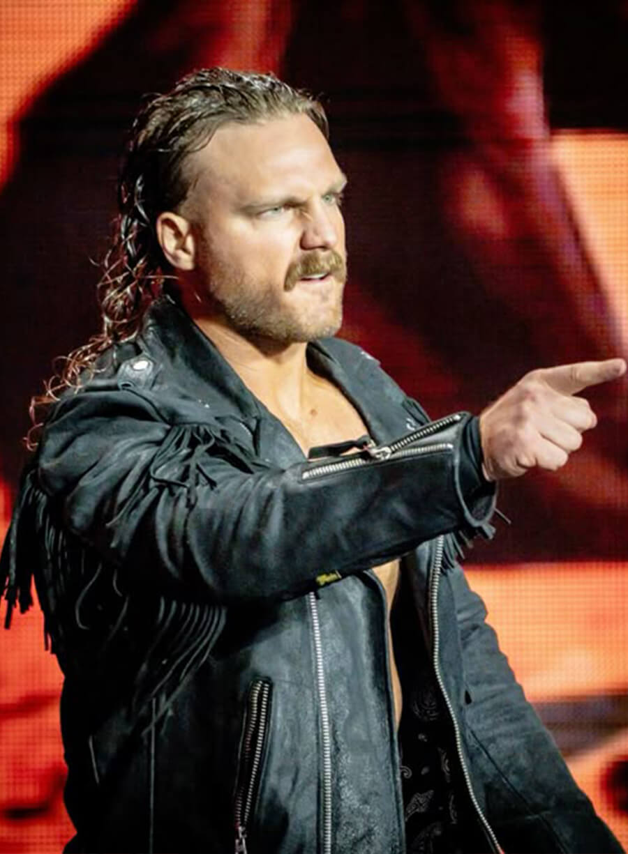 Adam Page Hangman Suede Fringe Jacket