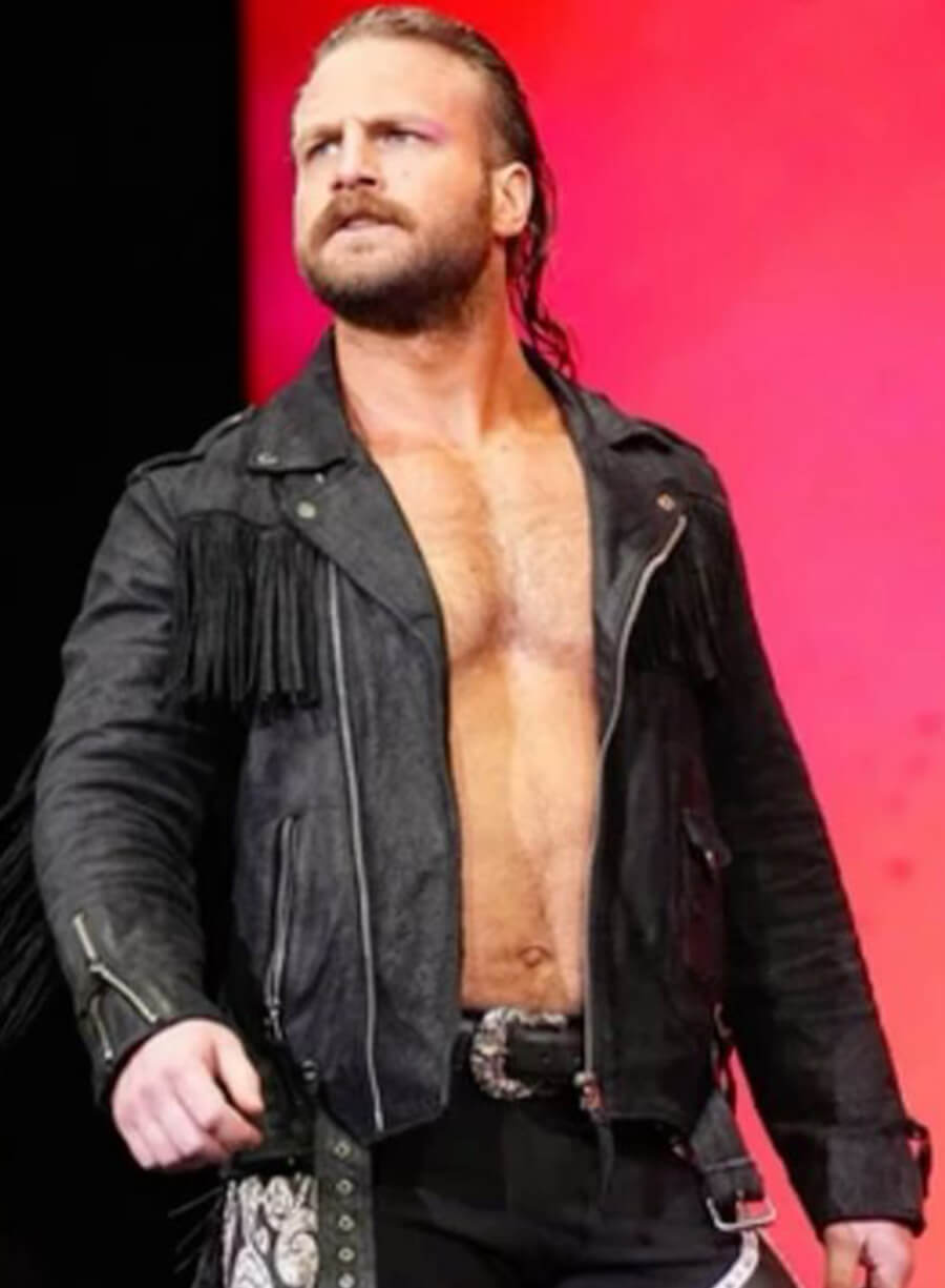 Adam Page Hangman Suede Fringe Jacket