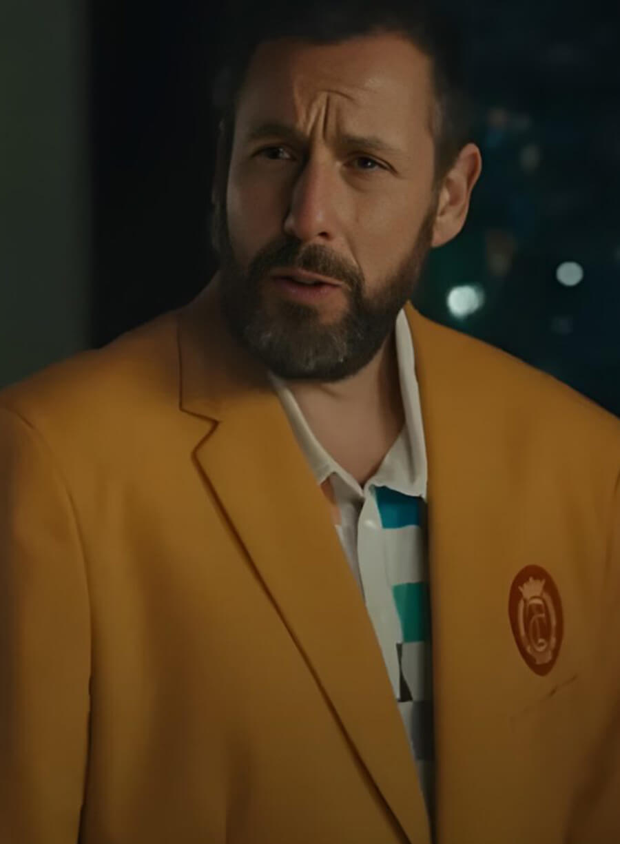 Adam Sandler Happy Gilmore 2 Yellow Coat