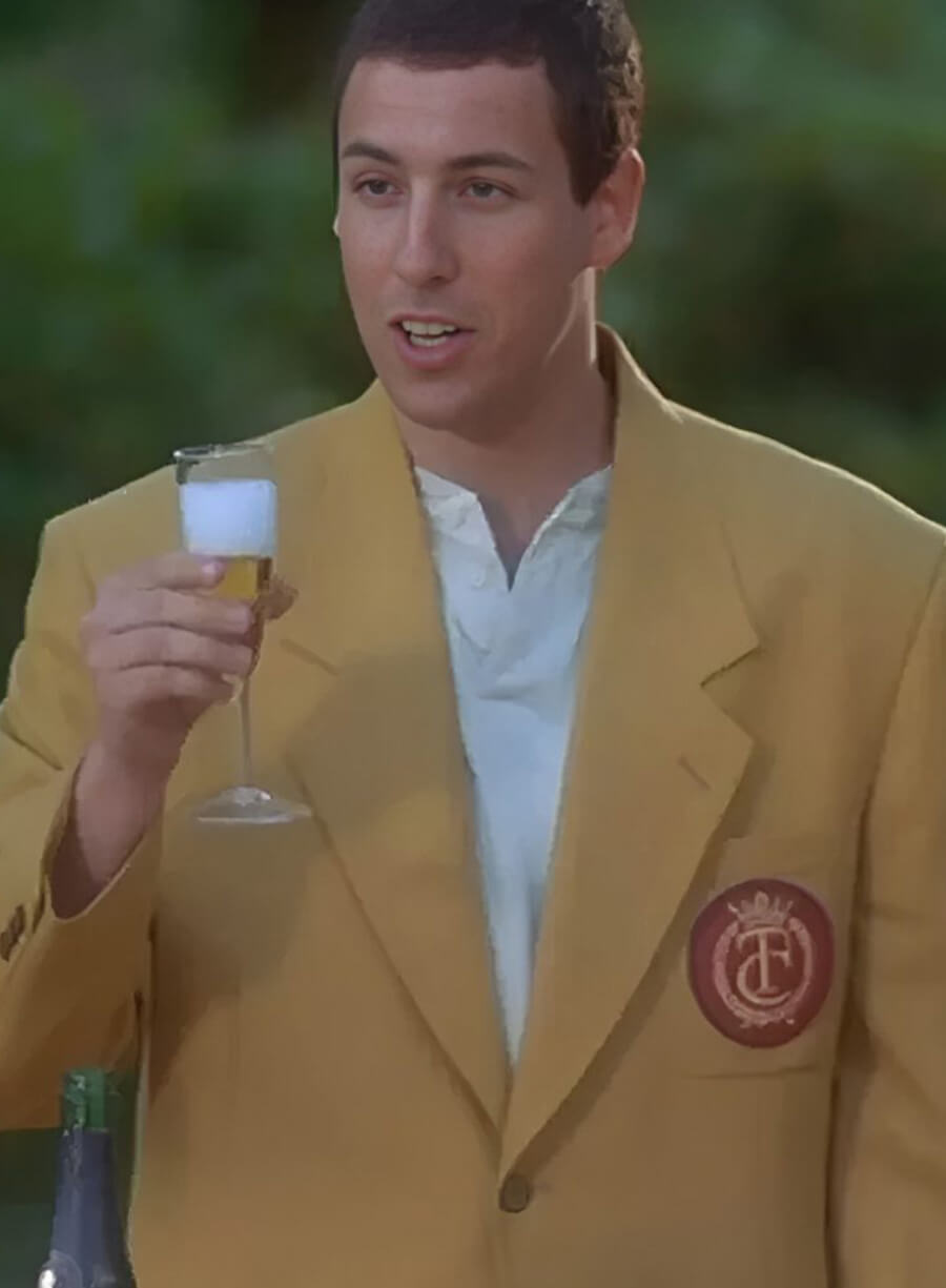 Adam Sandler Happy Gilmore 2 Yellow Coat
