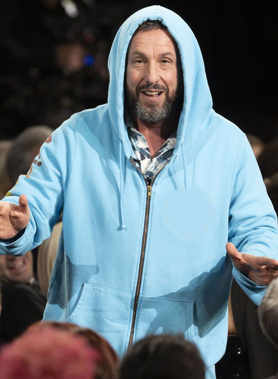 Adam Sandler Oscars Red Carpet 2025 Zip-Up Hoodie
