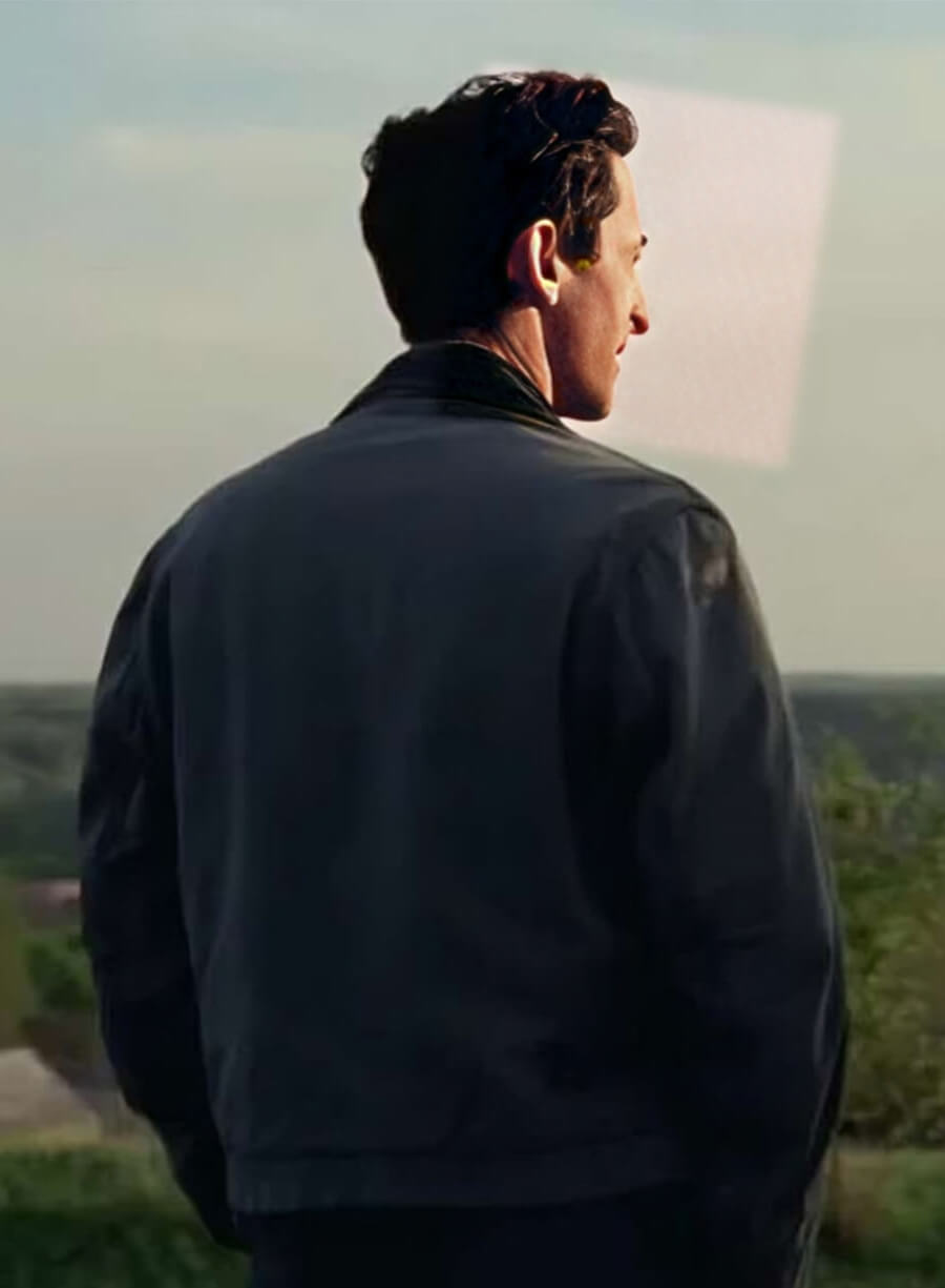 Adrien Brody The Brutalist 2024 Blue Jacket