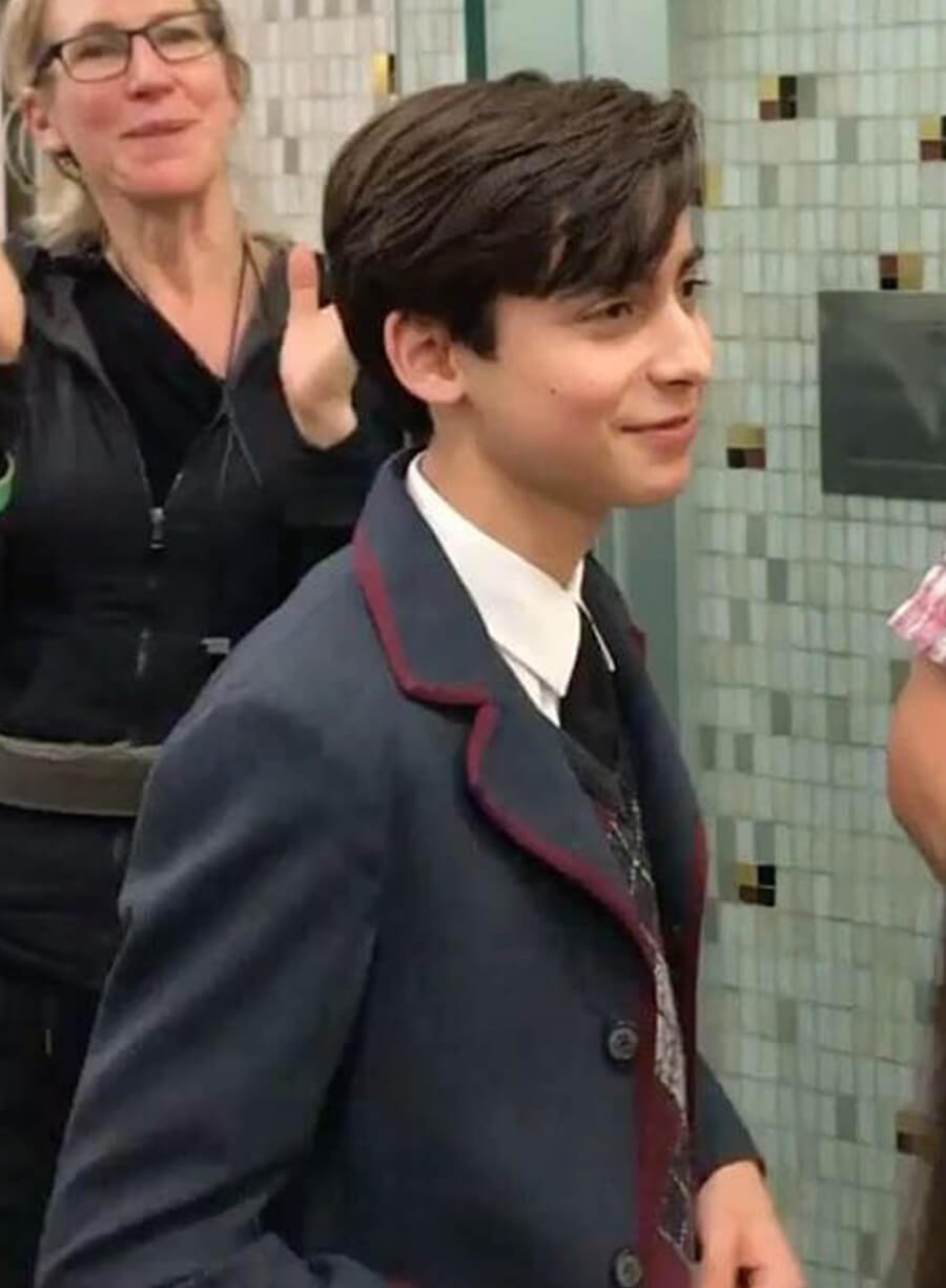 Aidan Gallagher The Umbrella Academy Uniform Blazer