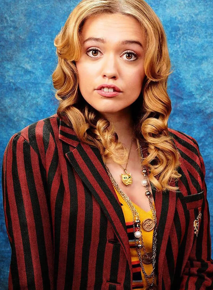 Aimee Lou Wood Sex Education Blazer