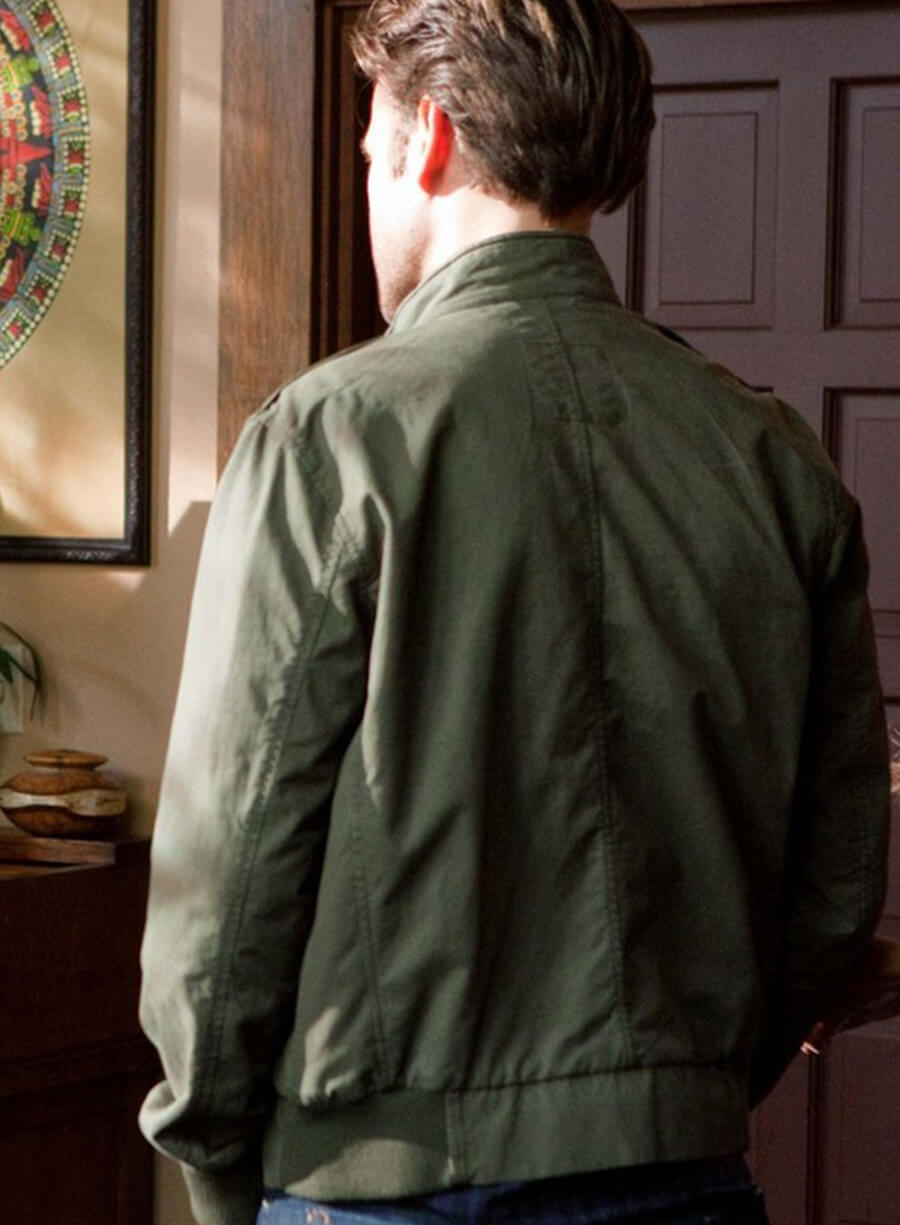 Alaric Saltzman The Vampire Diaries Green Jacket