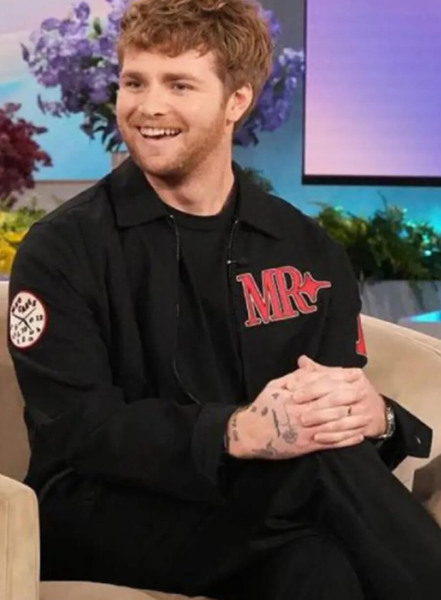 Alex Warren The Jennifer Hudson Show Black Jacket