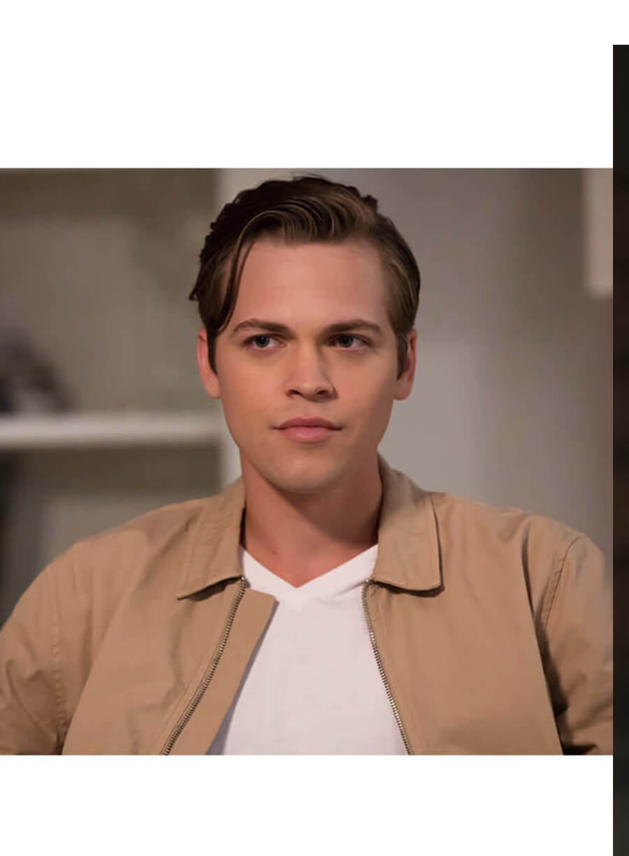 Alexander Calvert Supernatural Jack Beige Jacket