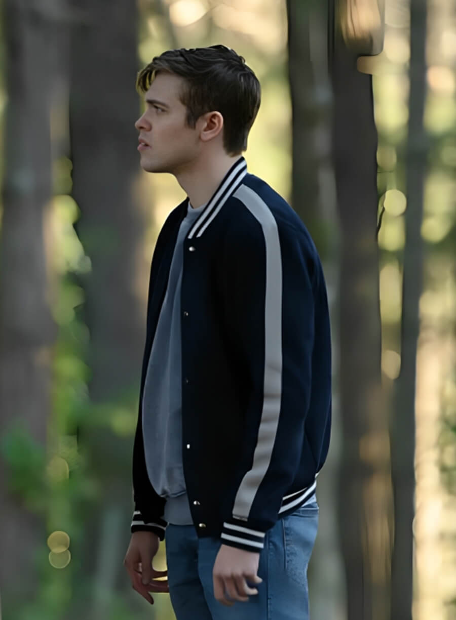 Alexander Calvert Supernatural Jack Varsity Jacket