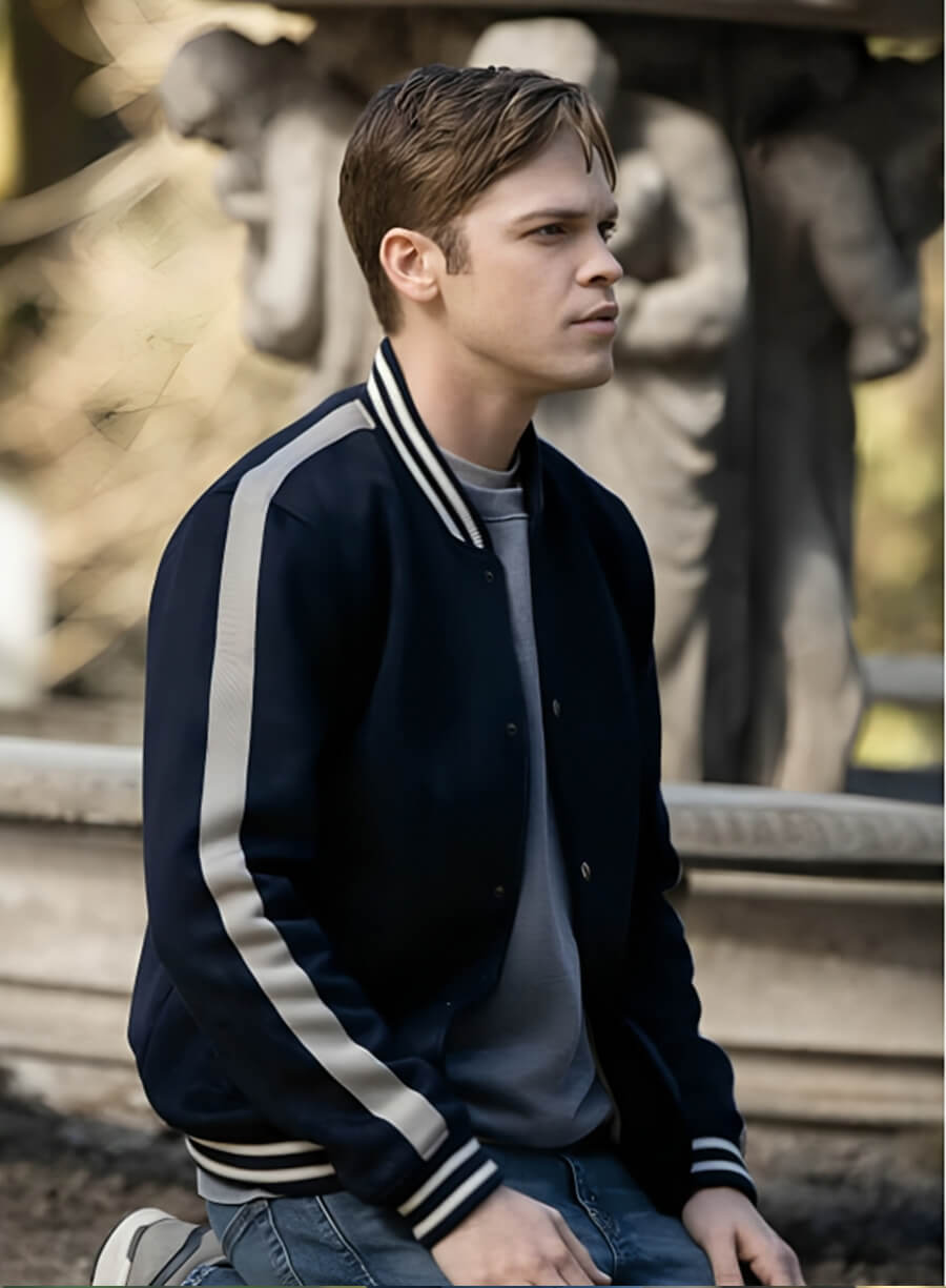 Alexander Calvert Supernatural Jack Varsity Jacket