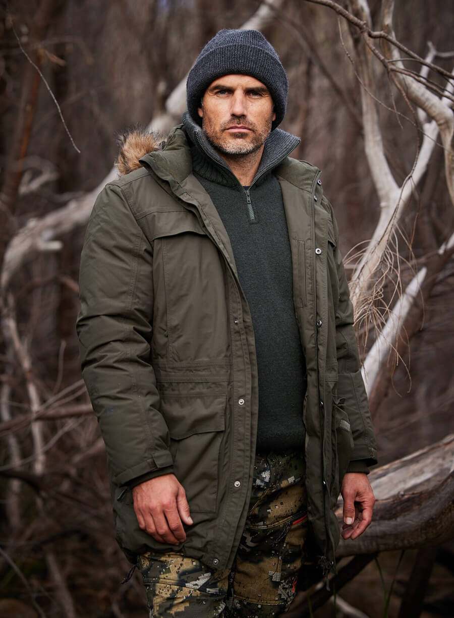 Alone Australia Michael Atkinson Brown Jacket