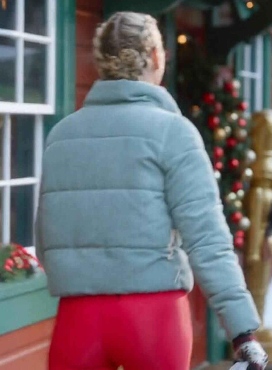 Amanda Kloots Fit For Chrismtas Jacket
