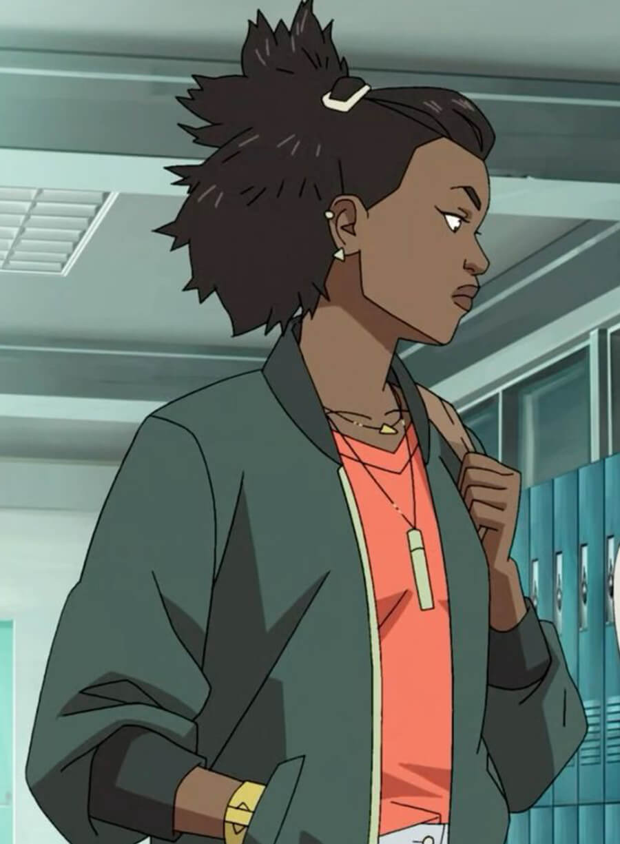 Amber Bennett Invincible Green Bomber Jacket