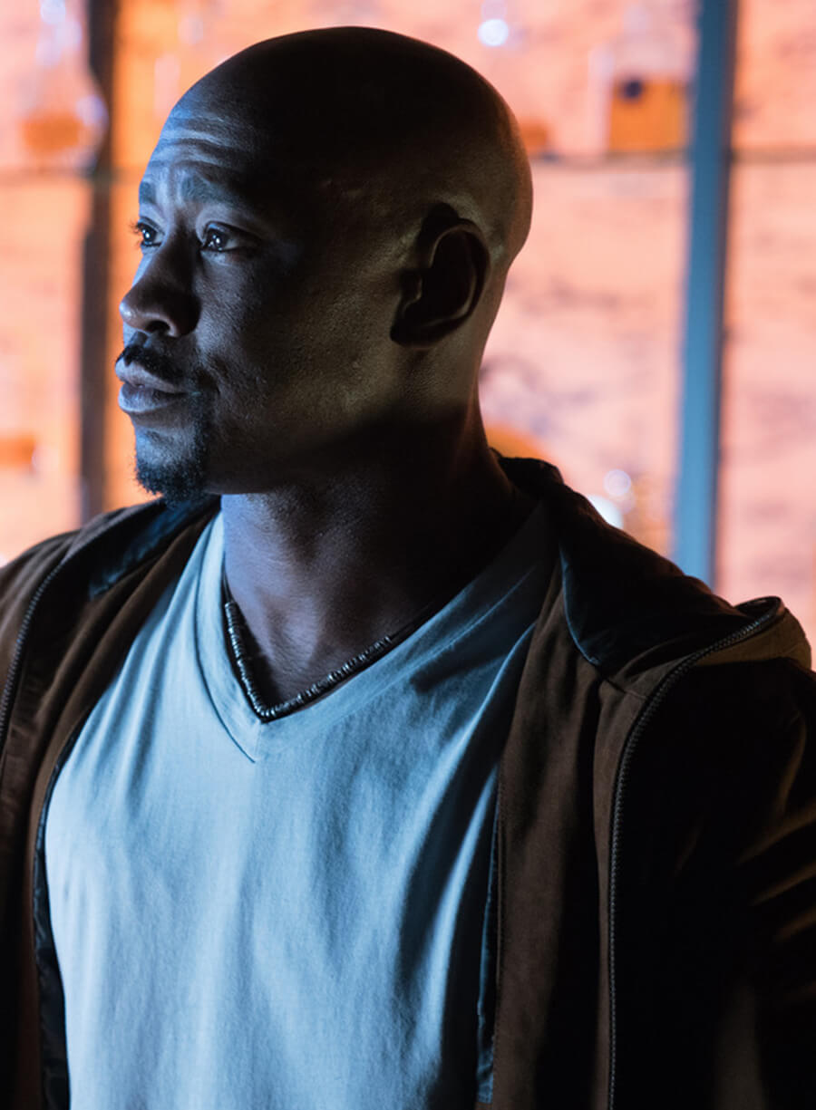 Amenadiel Lucifer S03 Brown Hooded Jacket