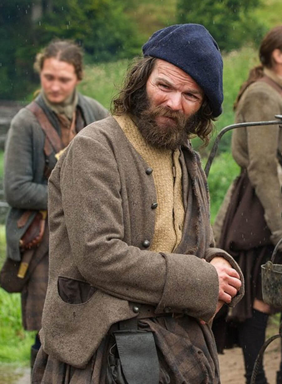 Angus Mhor Outlander Brown Wool Jacket