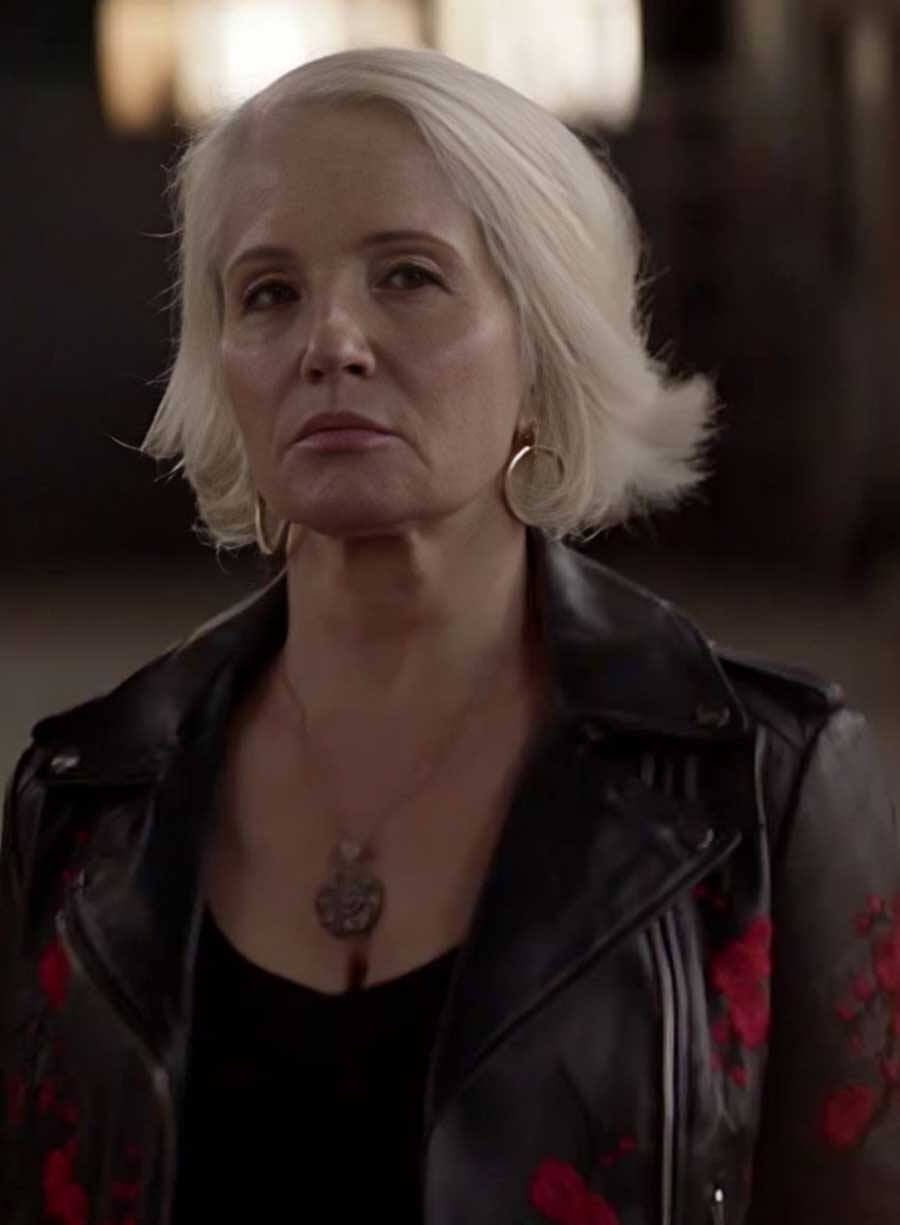 Animal Kingdom Janine Cody S03 Black Leather Jacket