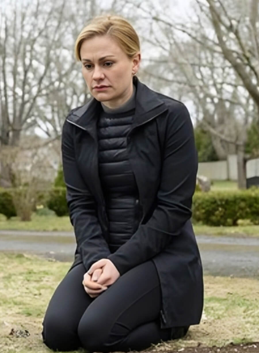 Anna Paquin The Affair Black Coat