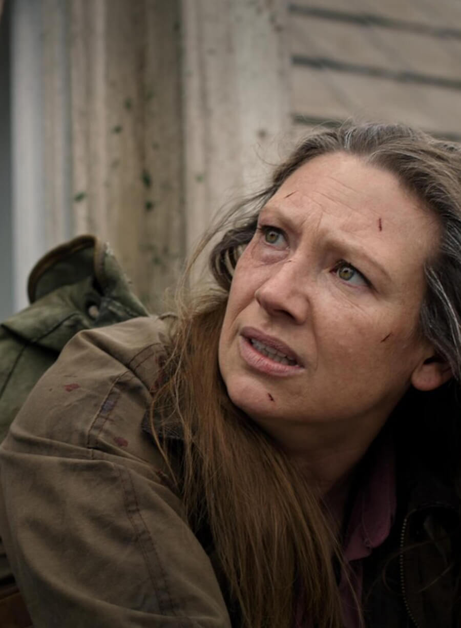 Anna Torv The Last of Us Brown Cotton Jacket