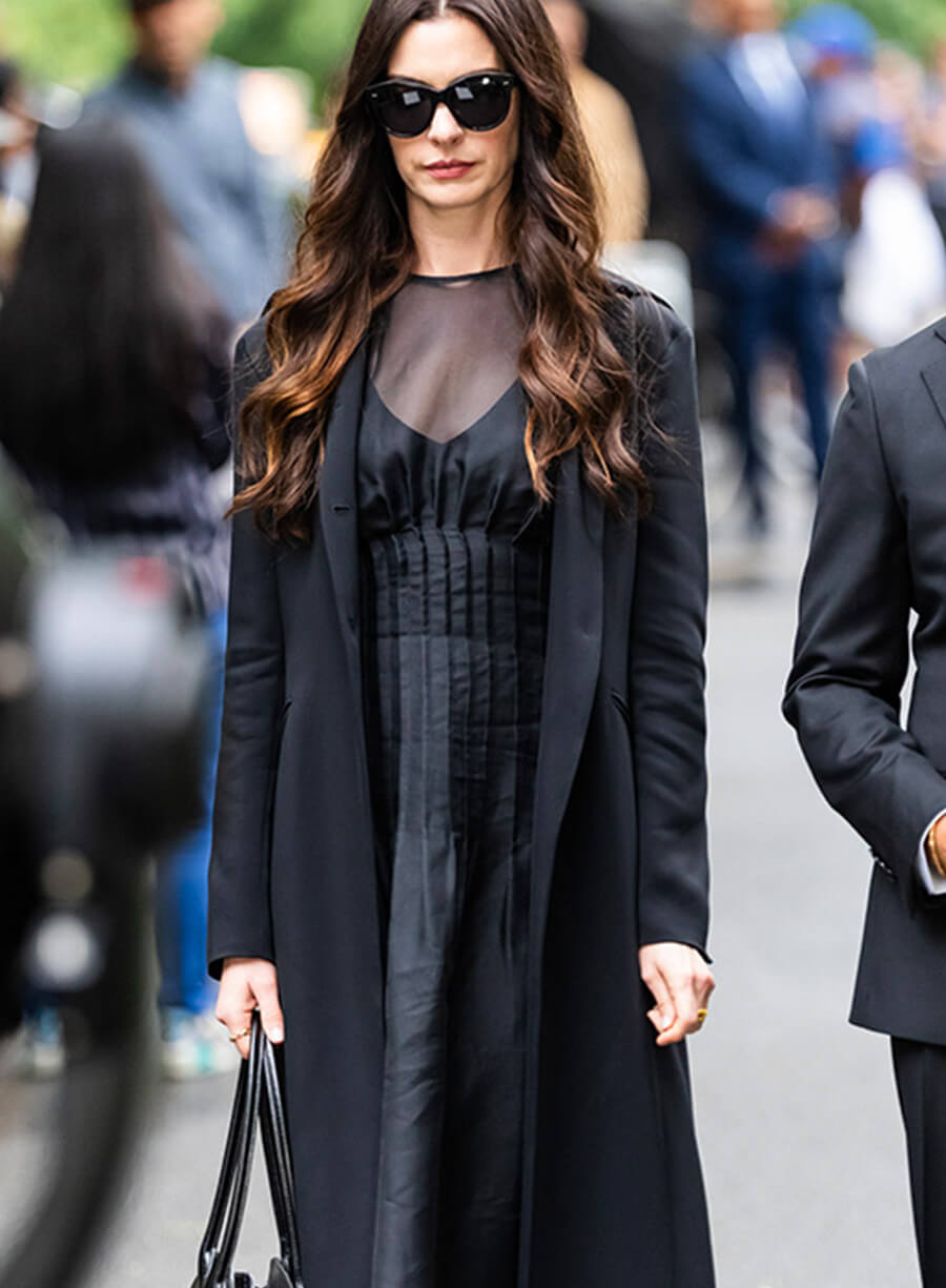 Anne Hathaway The Devil Wears Prada 2 Coat