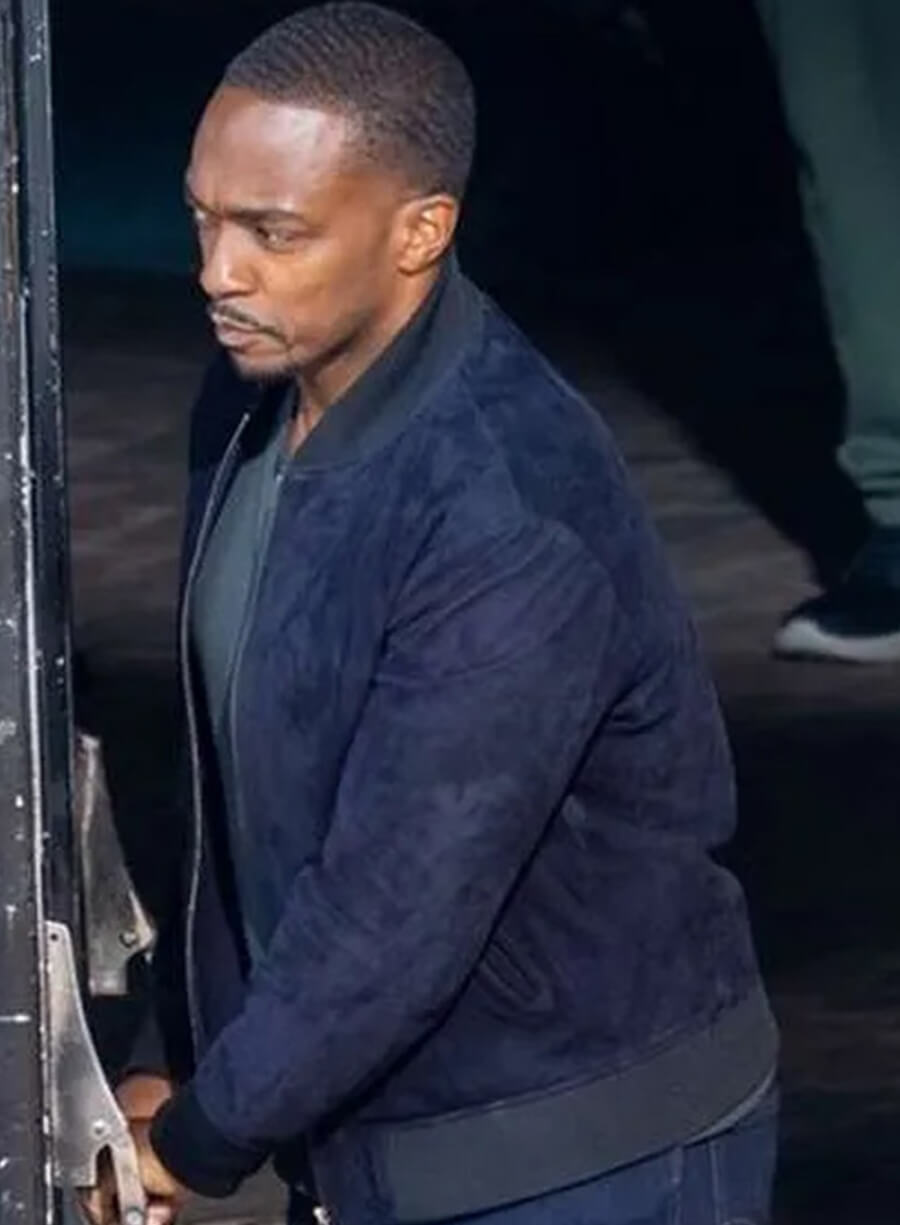 Anthony Mackie Captain America: Brave New World Bomber Jacket