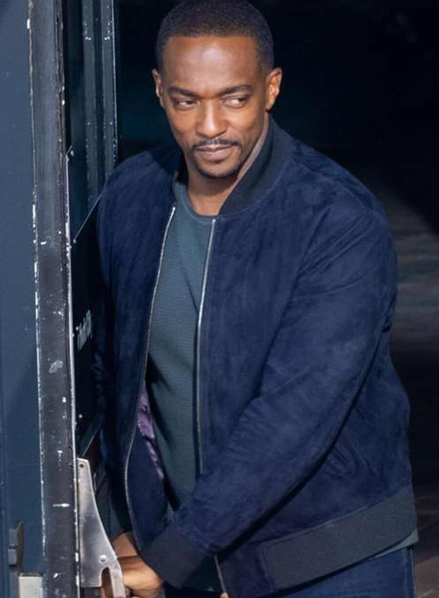 Anthony Mackie Captain America: Brave New World Bomber Jacket