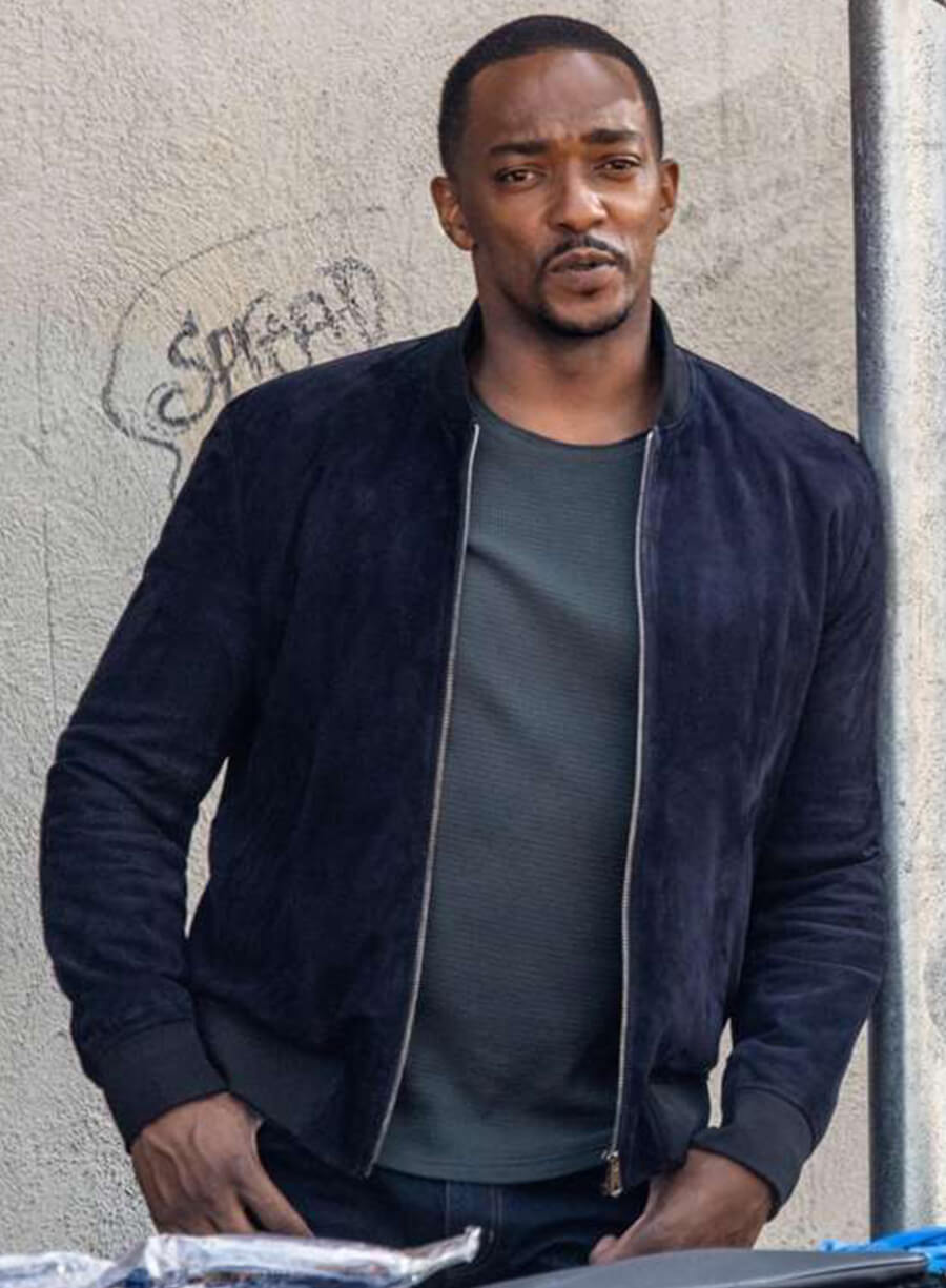 Anthony Mackie Captain America: Brave New World Bomber Jacket