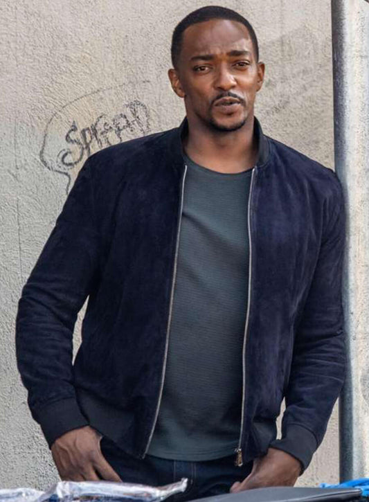 Anthony Mackie Captain America: Brave New World Bomber Jacket