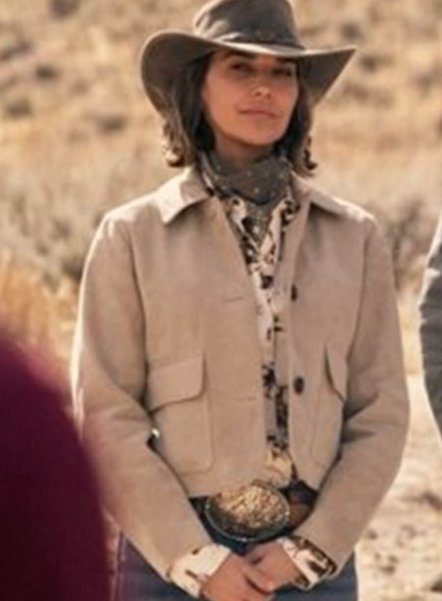 Arielle Kebbel Marshals 2026 Beige Jacket