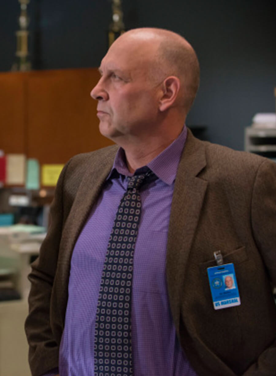 Art Mullen Justified Brown Wool Blazer