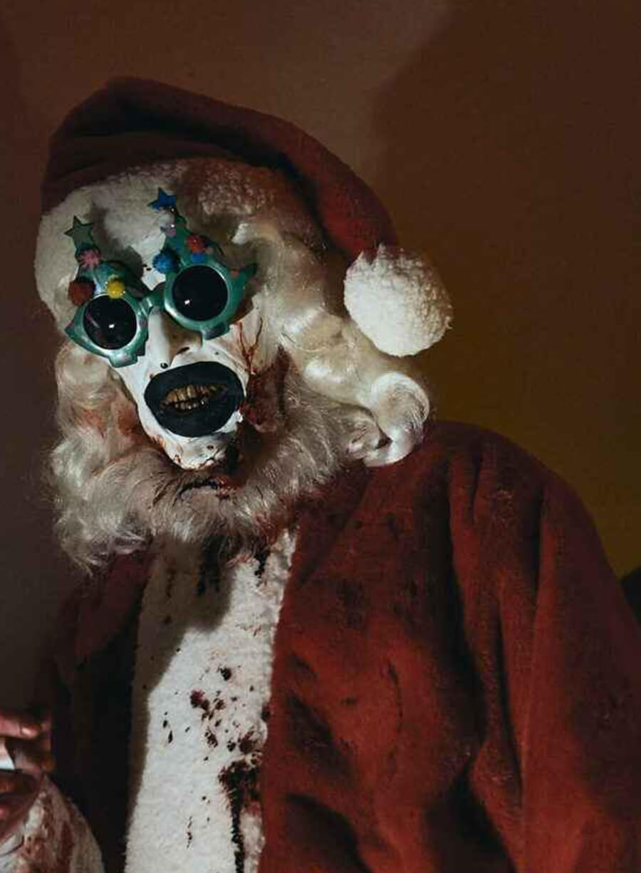 Art the Clown Terrifier 3 Red Santa Jacket
