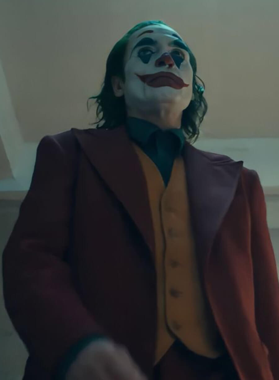 Arthur Fleck Joker: Folie à Deux 2024 Maroon Suit
