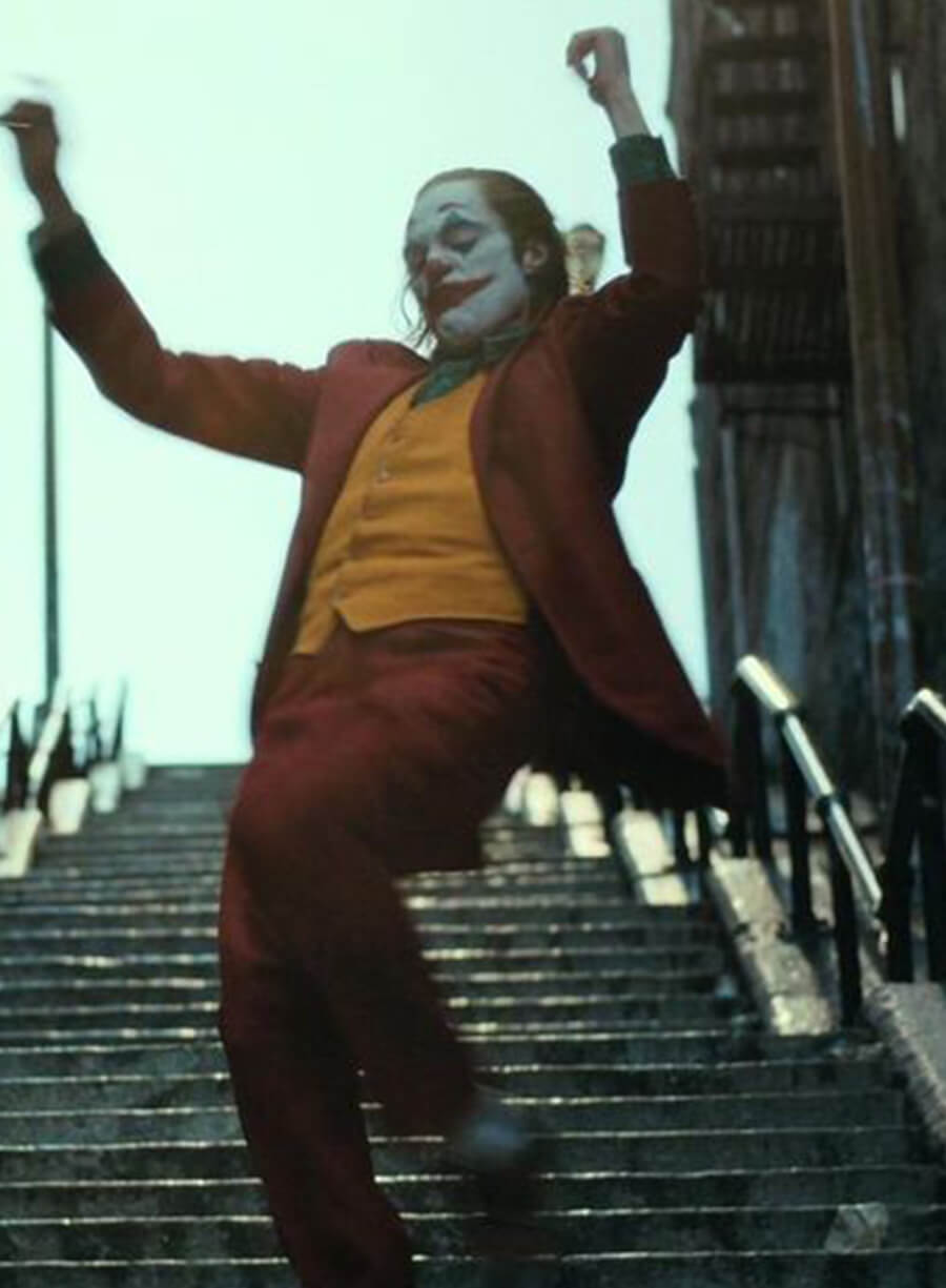 Arthur Fleck Joker: Folie à Deux 2024 Maroon Suit