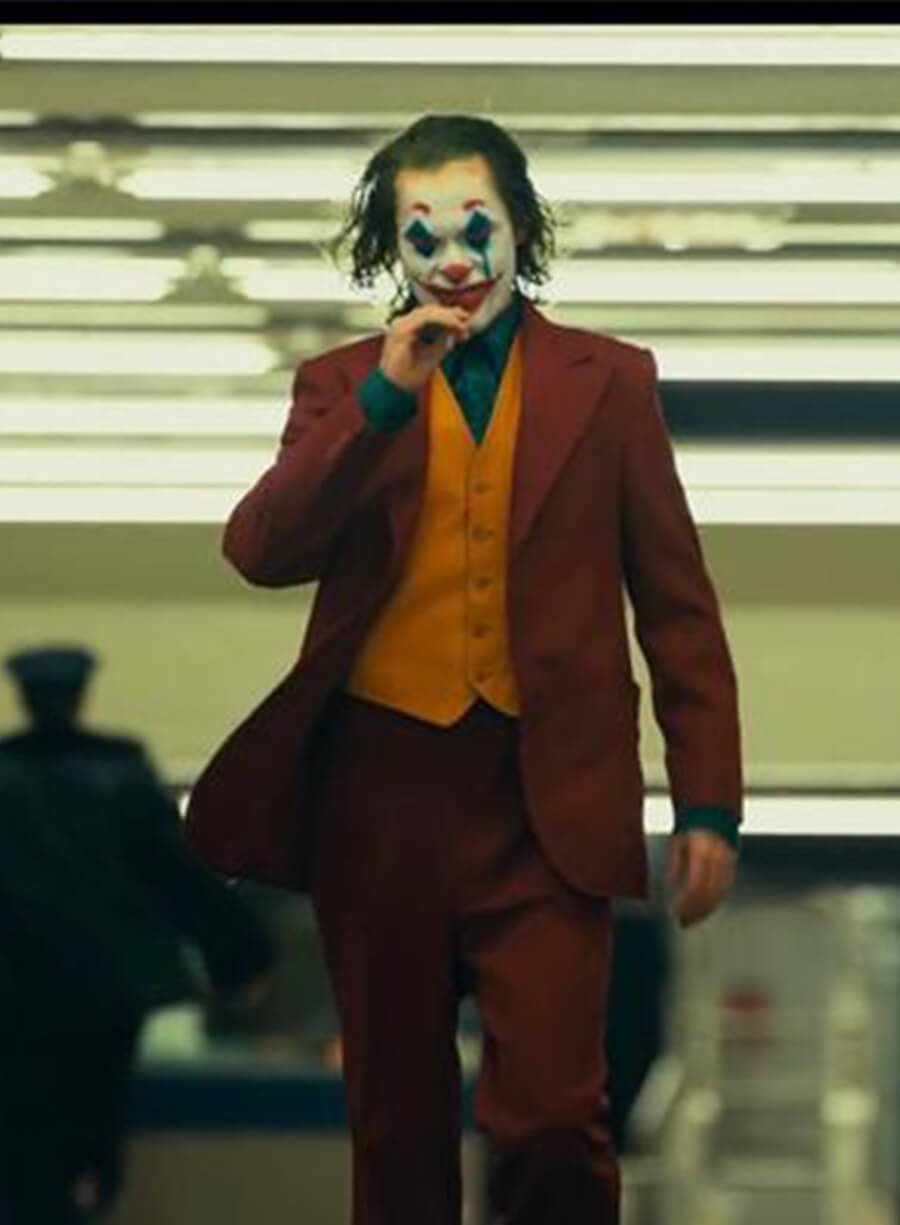 Arthur Fleck Joker: Folie à Deux 2024 Maroon Suit