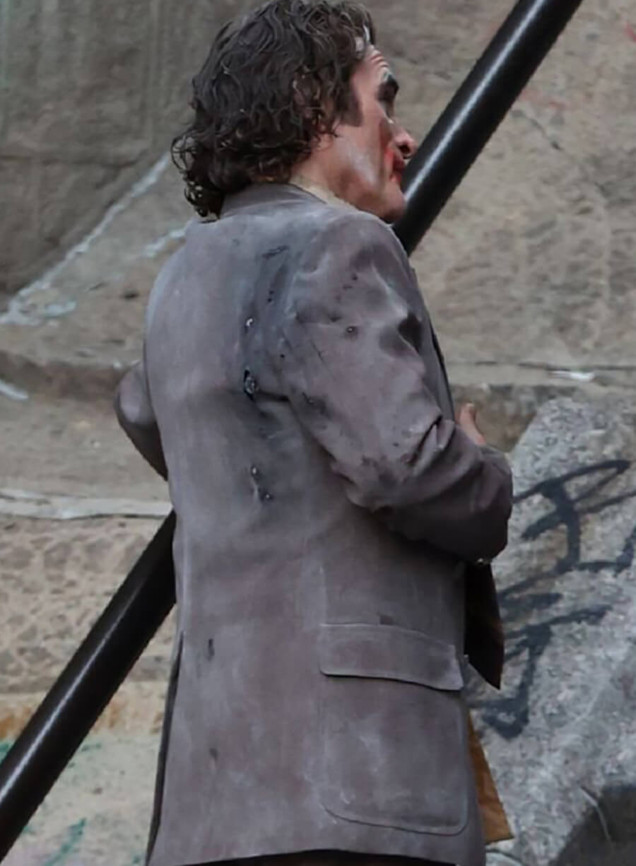 Arthur Fleck Joker: Folie à Deux Grey Blazer