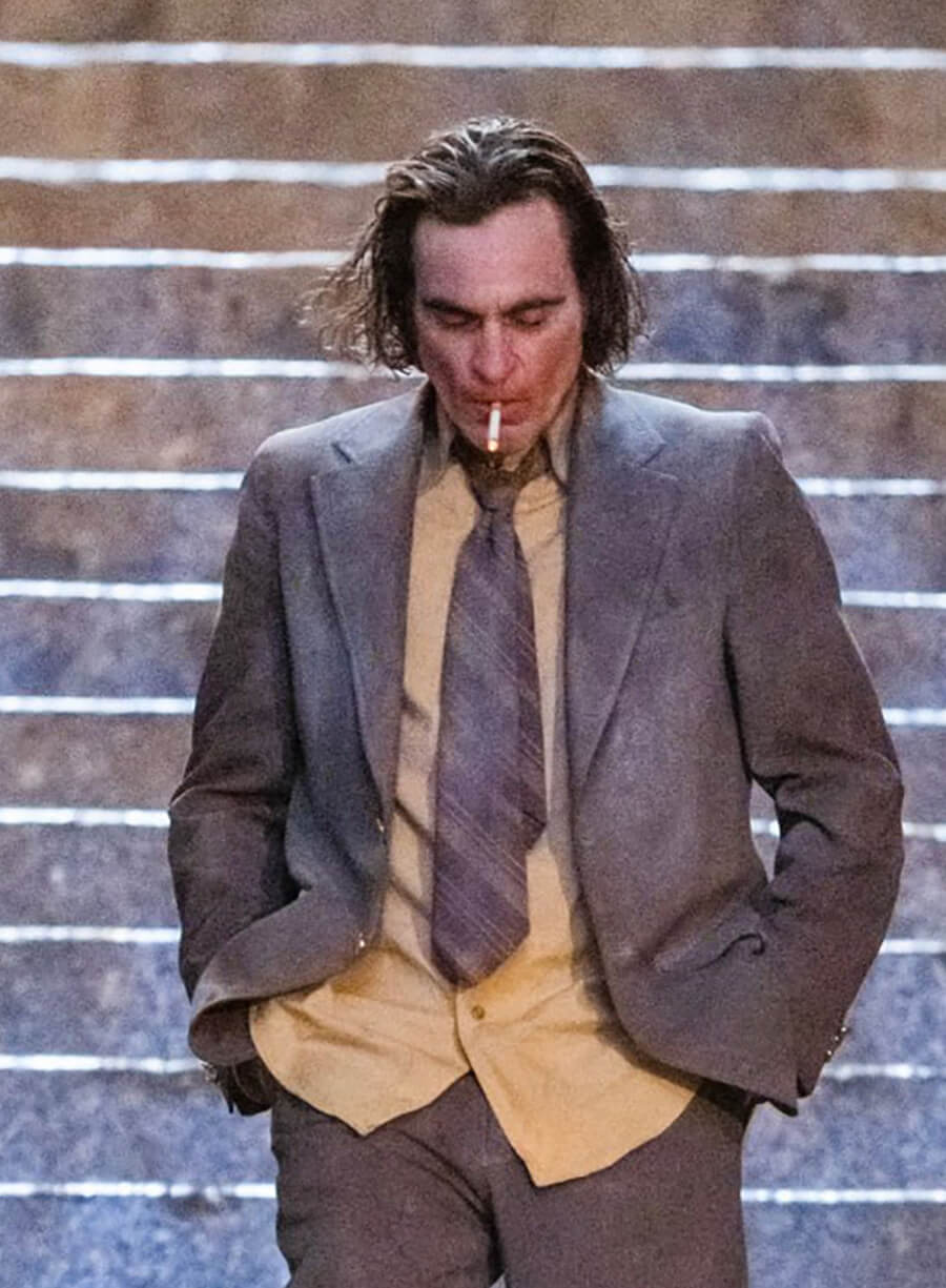 Arthur Fleck Joker: Folie à Deux Grey Blazer