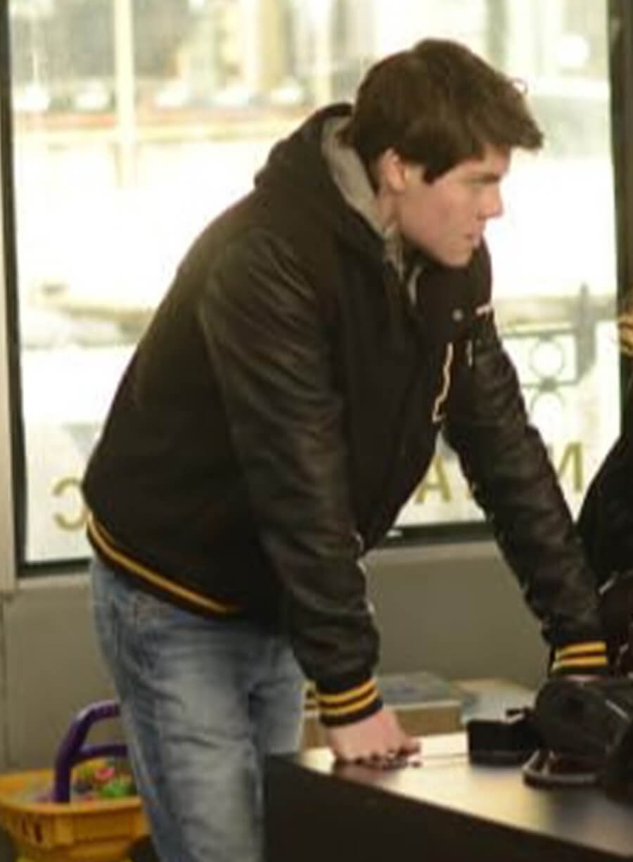 Atticus Mitchell Fargo Black Bomber Jacket