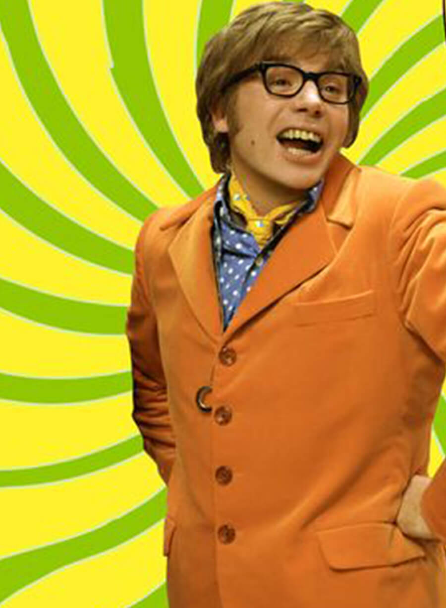 Austin Powers Orange Suit