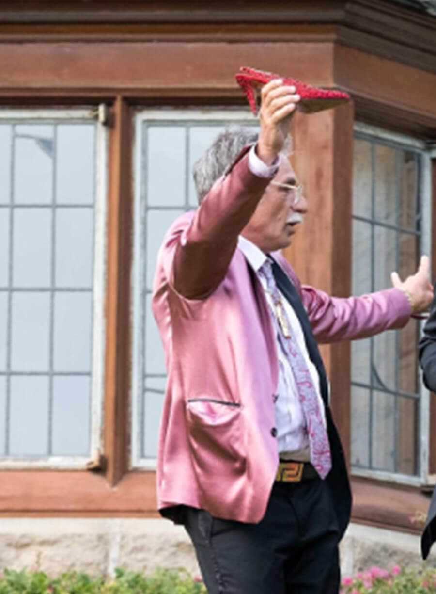 Avi Drexler Snowfall 2017 Pink Cotton Jacket