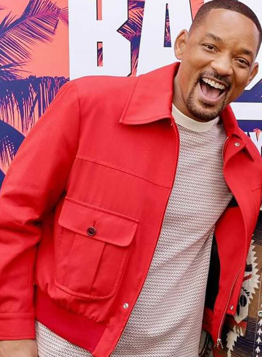 Bad Boys Ride or Die Will Smith Red Jacket