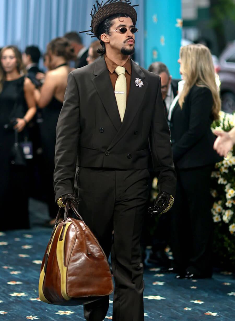 Bad Bunny Met Gala Red Carpet 2025 Suit