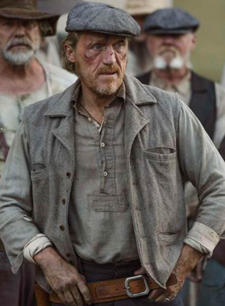 Banner Creighton 1923 Grey Wool Vest