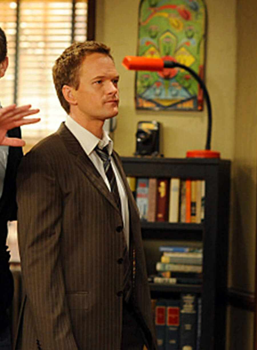 Barney Stinson How I Met Your Mother Brown Blazer