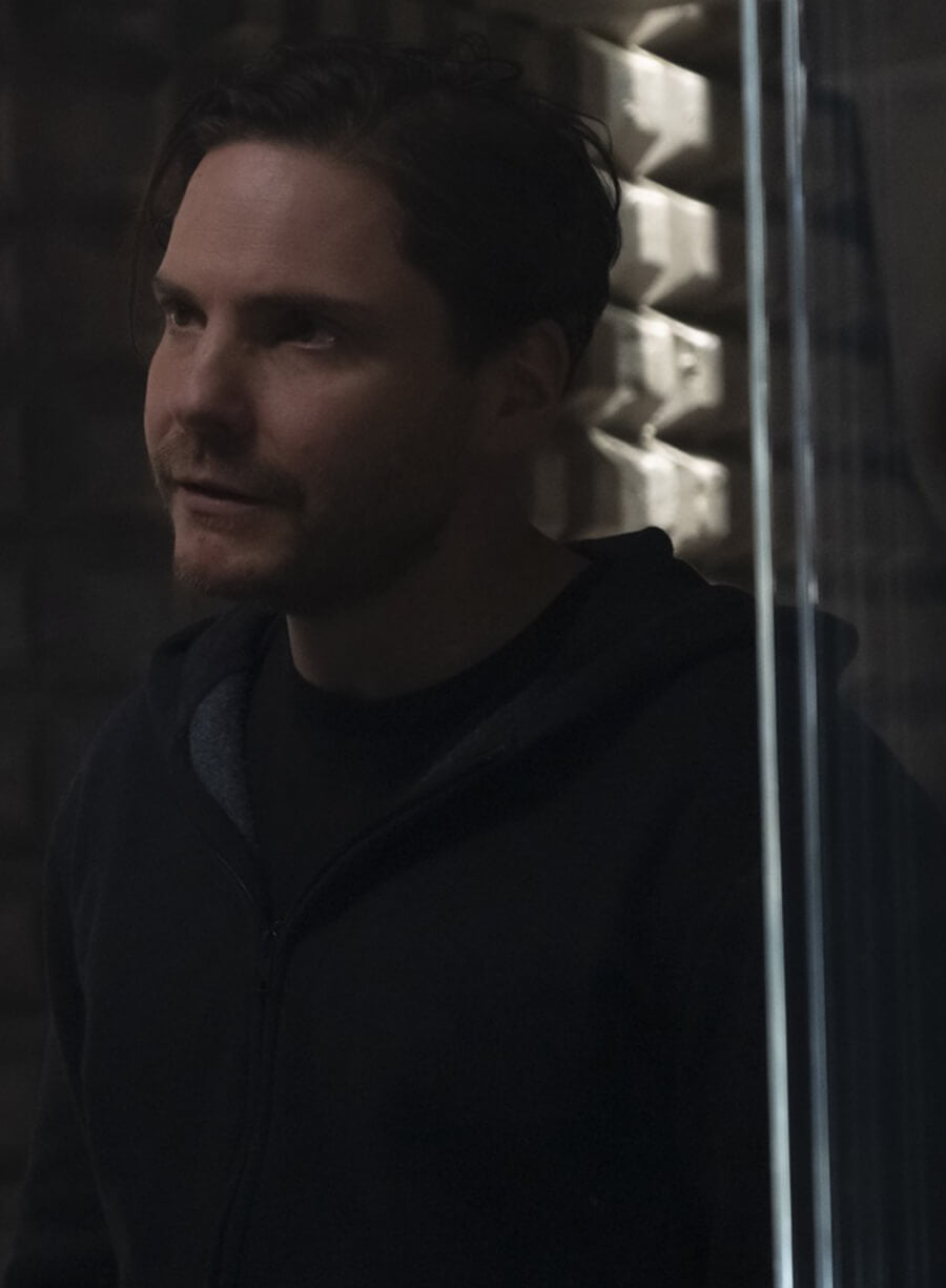Baron Zemo The Falcon and the Winter Soldier Black Zipper Hoodie