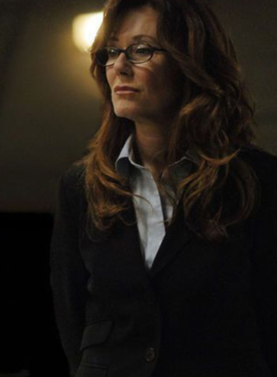 Battlestar Galactia President Laura Roslin Black Blazer