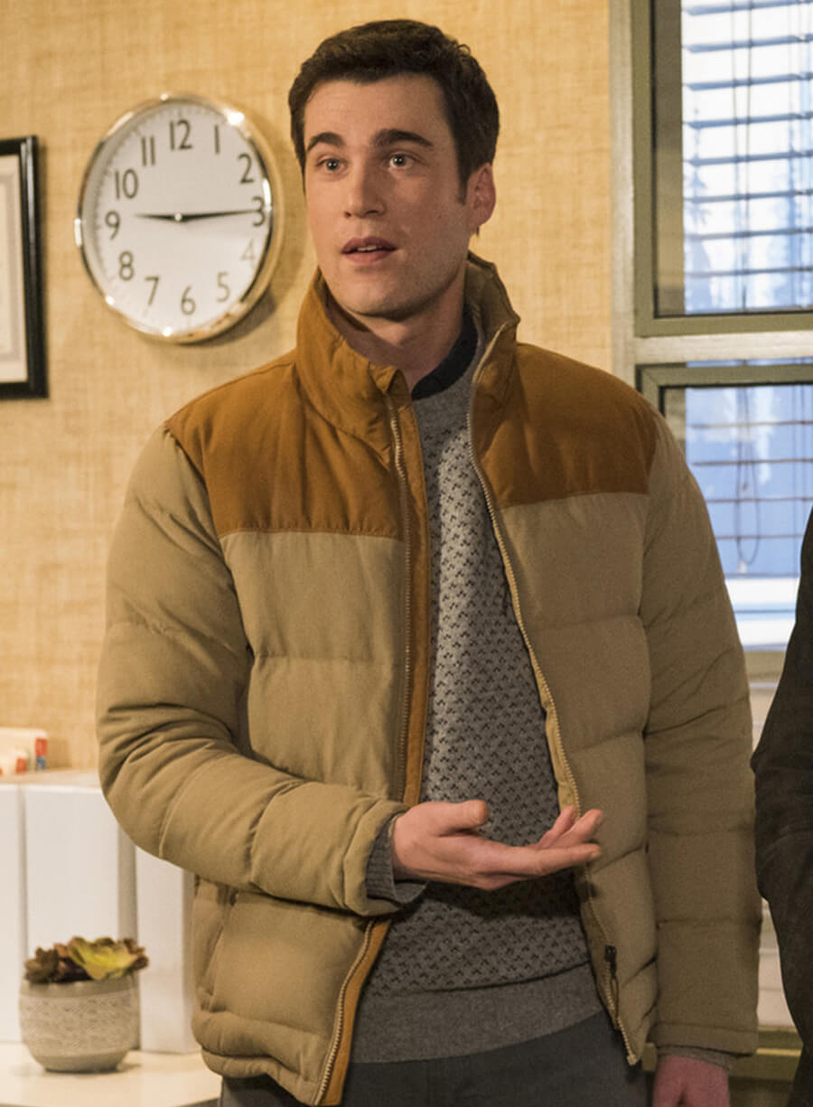 Ben Hawthorne Resident Alien Puffer Jacket