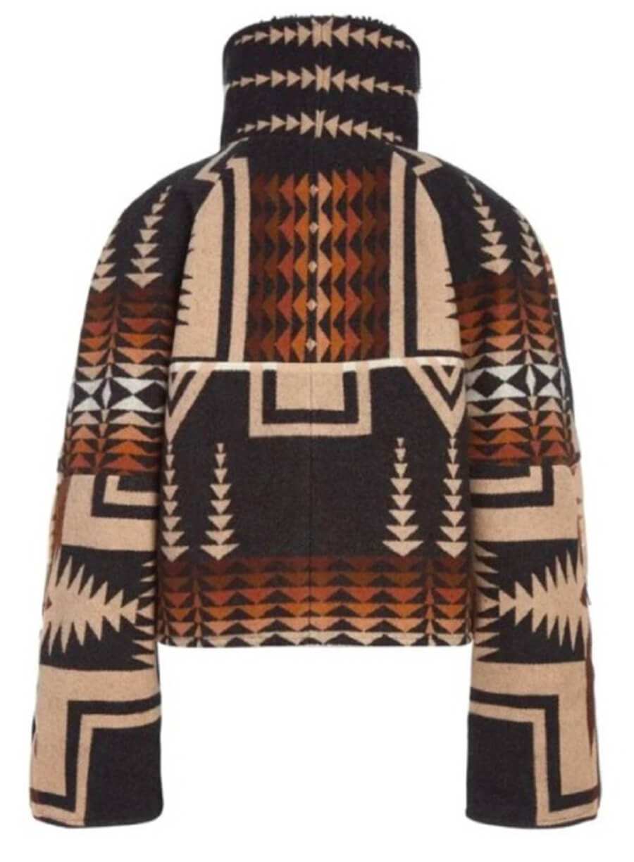 Beth Dutton Yellowstone Aviator Wool Jacket