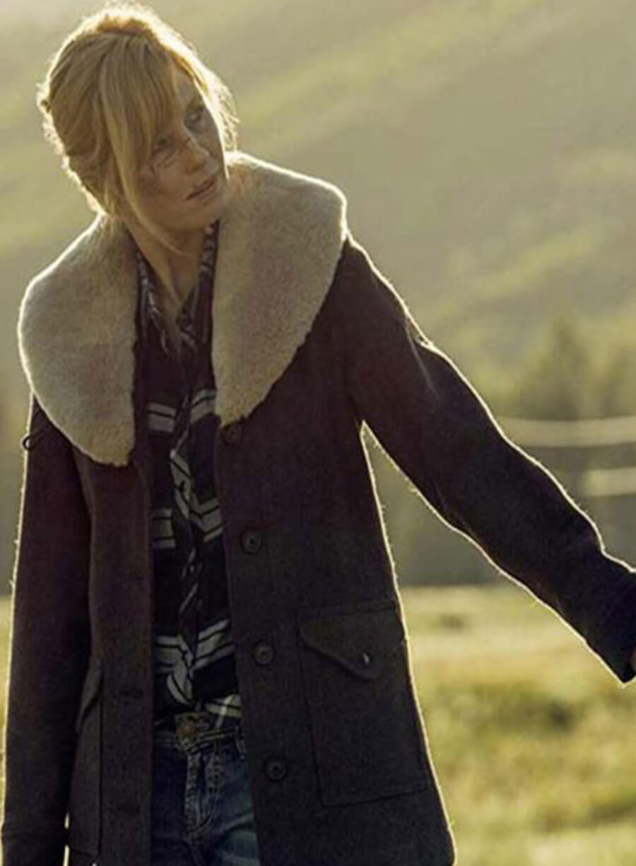 Beth Dutton Wool Coat